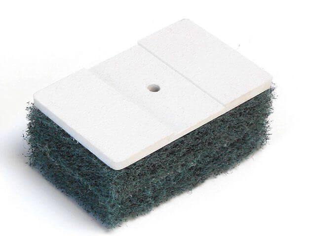 Master Tile Scrubber - With Medium Scrub Pad and Attached 5' Pole